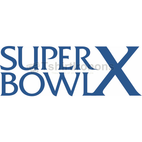 Super Bowl T-shirts Iron On Transfers N811 - Click Image to Close